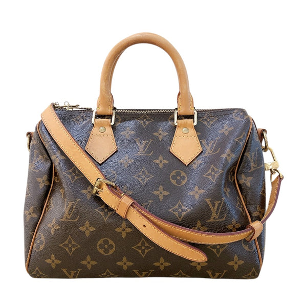 ルイ・ヴィトン LOUIS VUITTON スピーディ・バンドリエール25 Ｍ41113 ブラウン モノグラム・キャンバス/レザー  レディース ボストンバッグ
