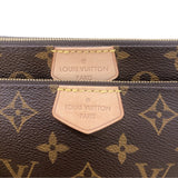 ルイ・ヴィトン LOUIS VUITTON ミュルティ・ポシェット・アクセソワール M44813 モノグラム　カーキ モノグラム レディース ショルダーバッグ