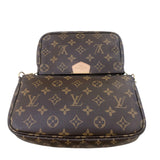 ルイ・ヴィトン LOUIS VUITTON ミュルティ・ポシェット・アクセソワール M44813 モノグラム　カーキ モノグラム レディース ショルダーバッグ
