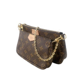ルイ・ヴィトン LOUIS VUITTON ミュルティ・ポシェット・アクセソワール M44813 モノグラム　カーキ モノグラム レディース ショルダーバッグ
