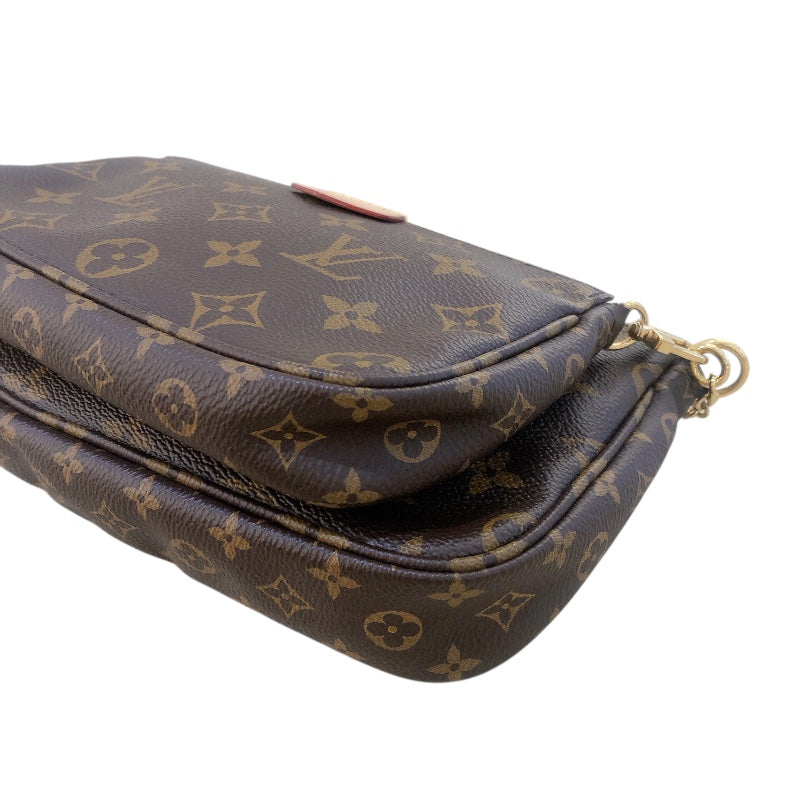 ルイ・ヴィトン LOUIS VUITTON ミュルティ・ポシェット・アクセソワール M44813 モノグラム　カーキ モノグラム レディース ショルダーバッグ