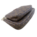 ルイ・ヴィトン LOUIS VUITTON ミュルティ・ポシェット・アクセソワール M44813 モノグラム　カーキ モノグラム レディース ショルダーバッグ