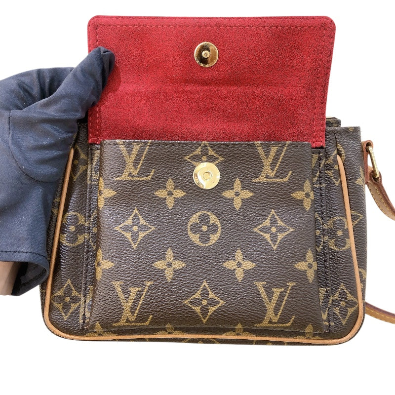 ルイ・ヴィトン LOUIS VUITTON ヴィバ・シテPM M51165 ブラウン モノグラムキャンバス レディース ショルダーバッグ