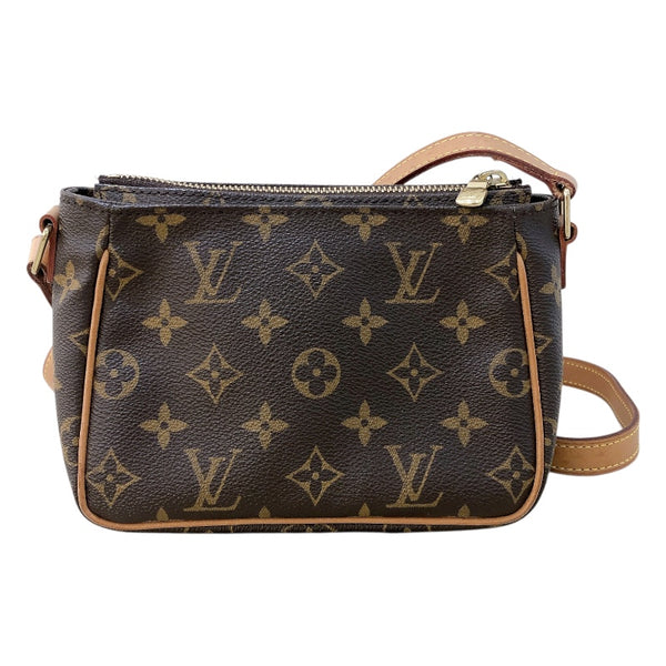 ルイ・ヴィトン LOUIS VUITTON ヴィバ・シテPM M51165 ブラウン モノグラムキャンバス レディース ショルダーバッグ