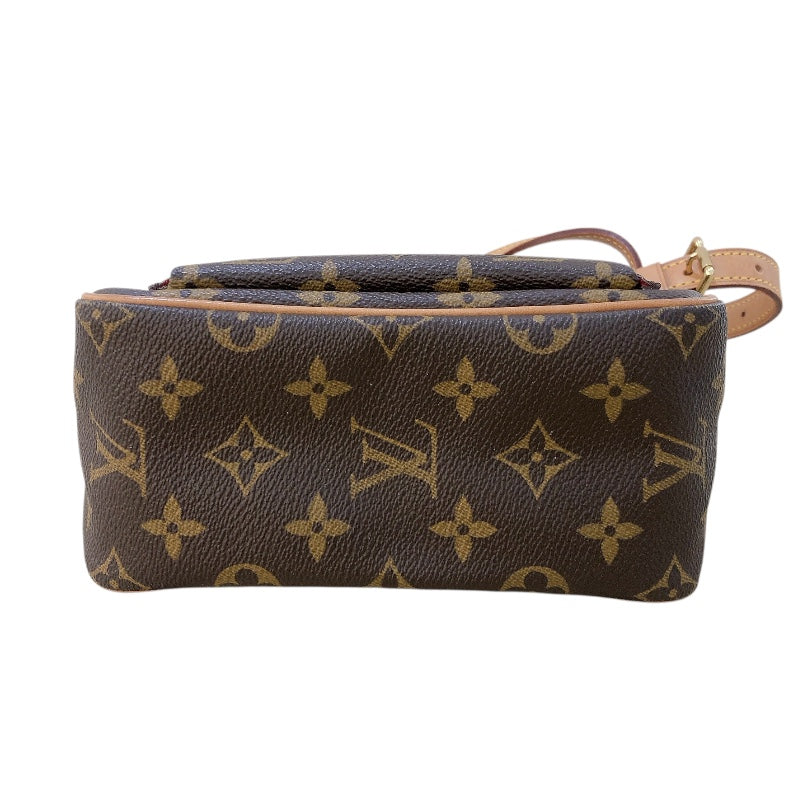 ルイ・ヴィトン LOUIS VUITTON ヴィバ・シテPM M51165 ブラウン モノグラムキャンバス レディース ショルダーバッグ