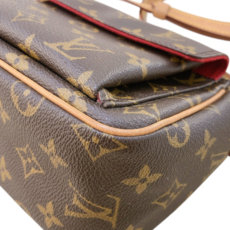 ルイ・ヴィトン LOUIS VUITTON ヴィバ・シテPM M51165 ブラウン モノグラムキャンバス レディース ショルダーバッグ