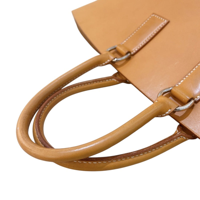 エルメス HERMES サックアメインカバスGM ナチュラルサブレ　シルバー金具 ヴァッシュハンタ― レディース ハンドバッグ