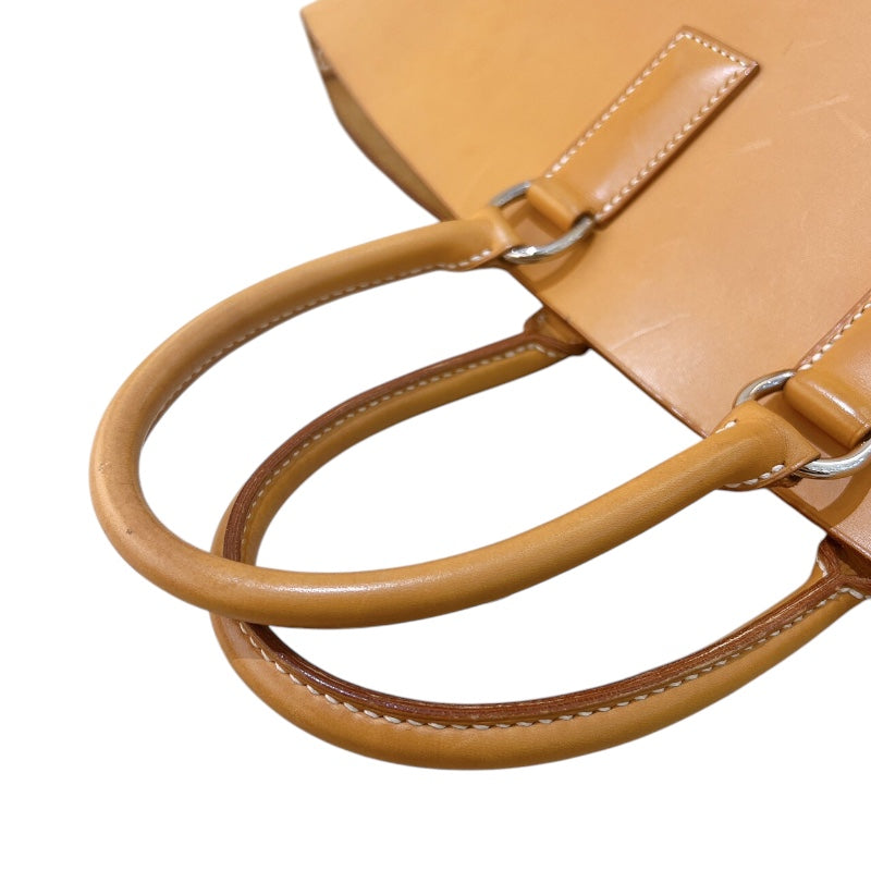 エルメス HERMES サックアメインカバスGM ナチュラルサブレ　シルバー金具 ヴァッシュハンタ― レディース ハンドバッグ