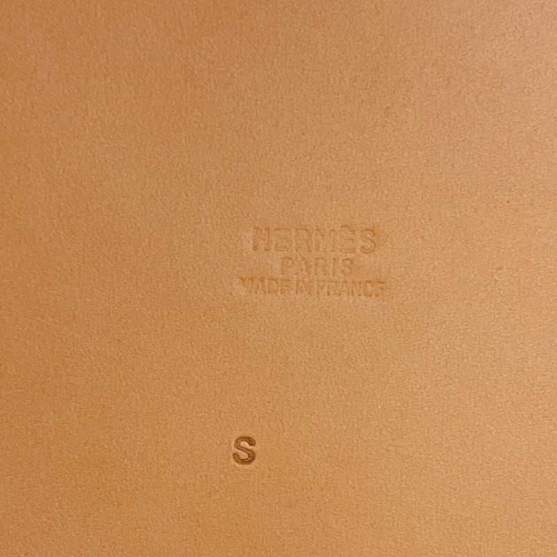 エルメス HERMES サックアメインカバスGM ナチュラルサブレ　シルバー金具 ヴァッシュハンタ― レディース ハンドバッグ