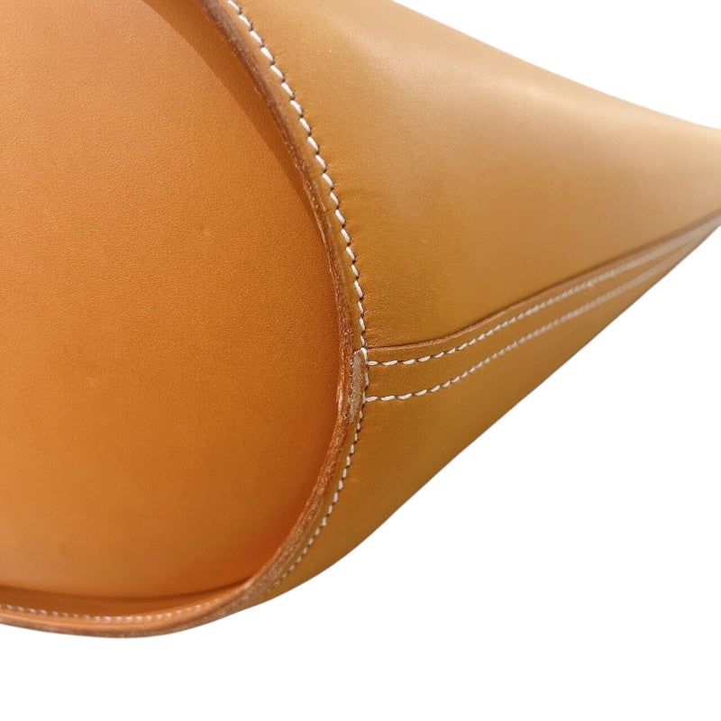 エルメス HERMES サックアメインカバスGM ナチュラルサブレ　シルバー金具 ヴァッシュハンタ― レディース ハンドバッグ