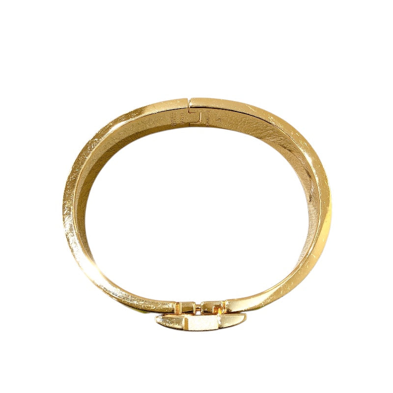 エルメス HERMES クリックH PM ジョーヌテニス　ゴールド金具 メタル レディース ブレスレット