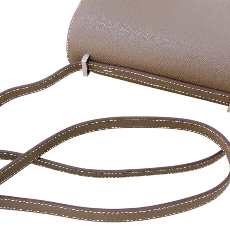 エルメス HERMES コンスタンス3ミニ ミロワール K刻 エトゥープ シルバー金具 エプソン レディース ショルダーバッグ