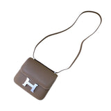 エルメス HERMES コンスタンス3ミニ ミロワール K刻 エトゥープ シルバー金具 エプソン レディース ショルダーバッグ