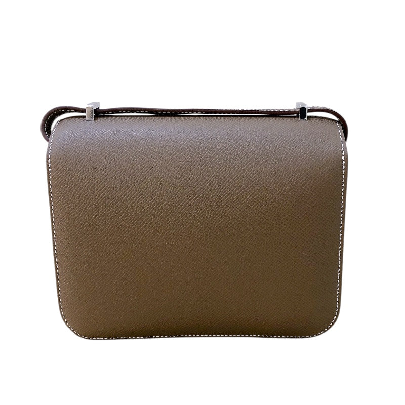 エルメス HERMES コンスタンス3ミニ ミロワール K刻 エトゥープ シルバー金具 エプソン レディース ショルダーバッグ