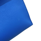 エルメス HERMES ポシェットケリー C刻 ブルーゼリージュ　シルバー金具 スイフト レディース ハンドバッグ
