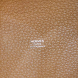 エルメス HERMES ピコタンロックＰＭ B刻 ゴールド　シルバー金具 トリヨン レディース ハンドバッグ