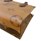 ルイ・ヴィトン LOUIS VUITTON オンザゴーPM M46373 モノグラム/ゴールド金具 バイカラー モノグラム レディース ショルダーバッグ