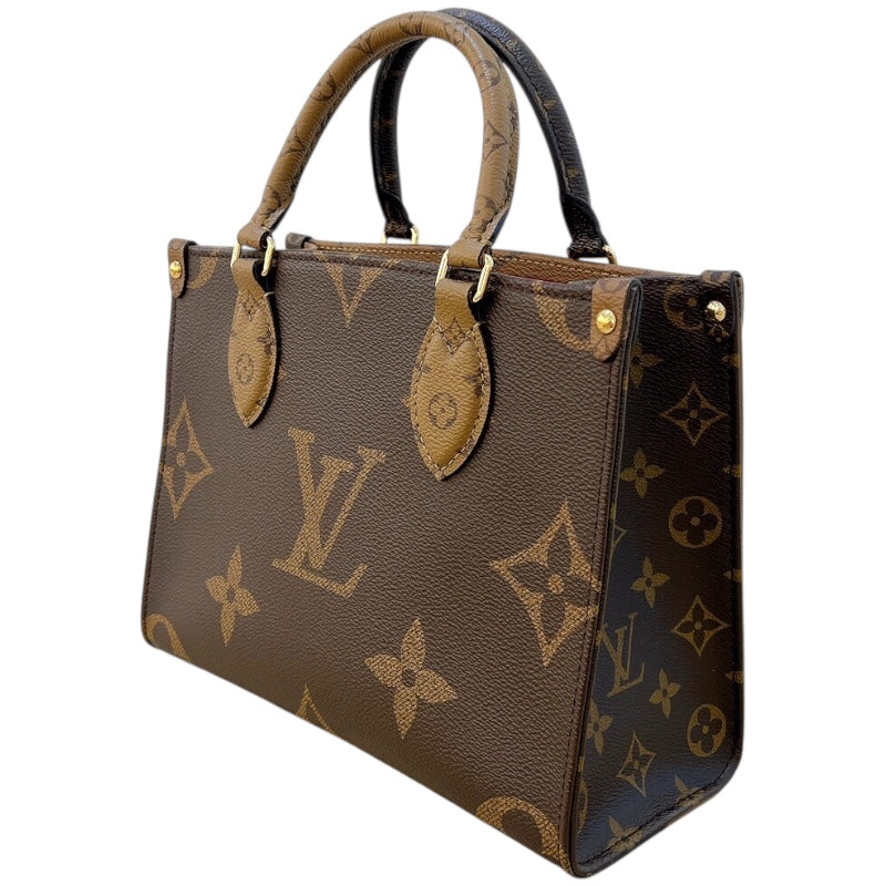 LOUIS VUITTON ルイヴィトン　オンザゴー PM オンザゴー PM バイカラー モノグラム・アンプラント レザー