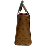 ルイ・ヴィトン LOUIS VUITTON オンザゴーPM M46373 モノグラム/ゴールド金具 バイカラー モノグラム レディース ショルダーバッグ