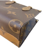 ルイ・ヴィトン LOUIS VUITTON オンザゴーPM M46373 モノグラム/ゴールド金具 バイカラー モノグラム レディース ショルダーバッグ