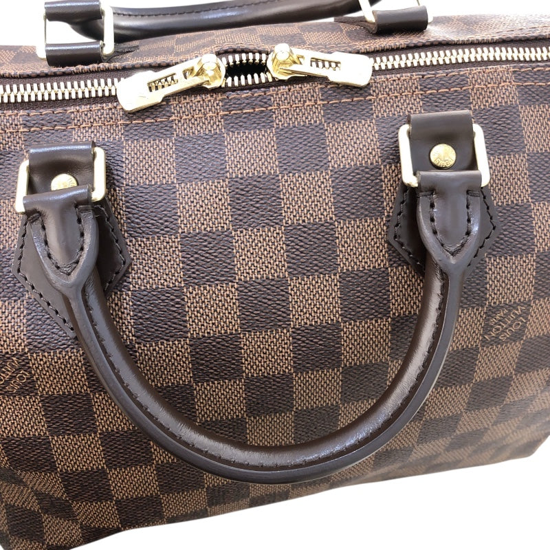 ルイ・ヴィトン LOUIS VUITTON スピーディ・バンドリエール 30 N41367 ブラウン ダミエキャンバス レディース ショルダーバッグ