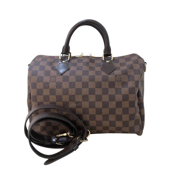 ルイ・ヴィトン LOUIS VUITTON スピーディ・バンドリエール 30 N41367 ブラウン ダミエキャンバス レディース ショルダーバッグ