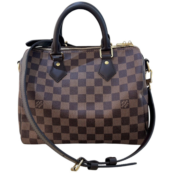 ルイ・ヴィトン LOUIS VUITTON スピーディ・バンドリエール25 N41368 ゴールド金具 ダミエ レディース ショルダーバッグ