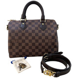 ルイ・ヴィトン LOUIS VUITTON スピーディ・バンドリエール25 N41368 ゴールド金具 ダミエ レディース ショルダーバッグ