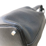 エルメス HERMES ピコタンロックPM X刻 ブラック　シルバー金具 トリヨン レディース ハンドバッグ