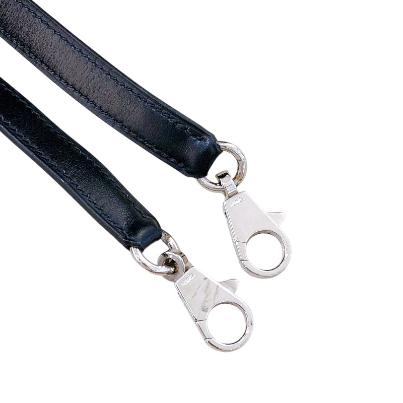 エルメス HERMES ケリー32　外縫い □D刻 ブラック シルバー金具 ボックスカーフ レディース ショルダーバッグ