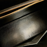 エルメス HERMES ケリー28 外縫い ○U刻印 ブラック ゴールド金具 ボックスカーフ レディース ハンドバッグ