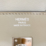 エルメス HERMES バーキン25 X刻印 セージ シルバー金具 スイフト レディース ハンドバッグ
