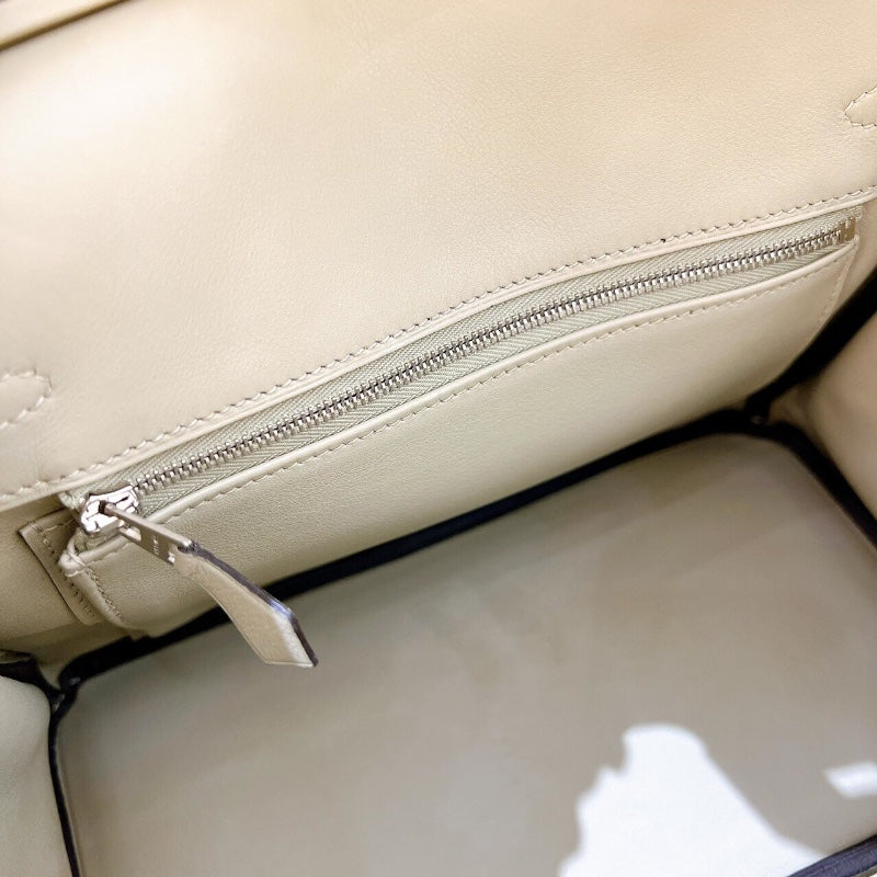 エルメス HERMES バーキン25 X刻印 セージ シルバー金具 スイフト レディース ハンドバッグ
