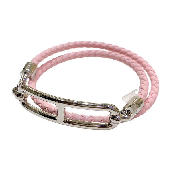エルメス HERMES ルリ ドゥブルトゥール ローズサクラ/SV金具 スイフト・メタル アクセサリー