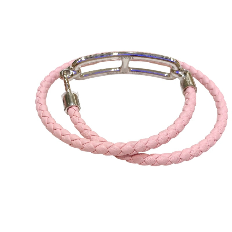 エルメス HERMES ルリ ドゥブルトゥール ローズサクラ/SV金具 スイフト・メタル アクセサリー