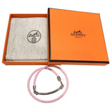 エルメス HERMES ルリ ドゥブルトゥール ローズサクラ/SV金具 スイフト・メタル アクセサリー