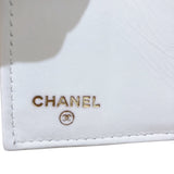 シャネル CHANEL マトラッセウォレット GD金具 キャビア レディース 二つ折り財布