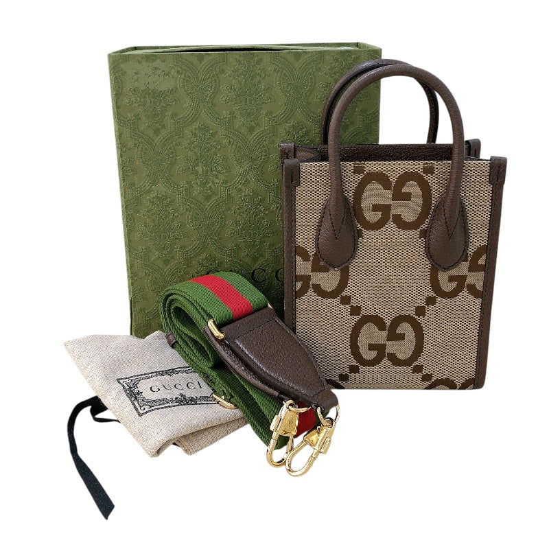 グッチ GUCCI ジャンボGG　ミニトートバッグ 699406 ジャンボGG レディース ハンドバッグ