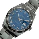 ロレックス ROLEX デイトジャスト41 ランダムシリアル 126334 アズーロブルー オイスターブレス WG/SS 自動巻き メンズ 腕時計