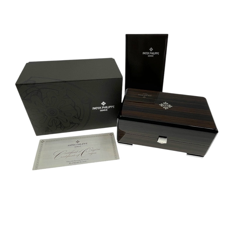 パテック・フィリップ PATEK PHILIPPE カラトラバ 6119G-001 K18WG/レザーストラップ 手巻き メンズ 腕時計