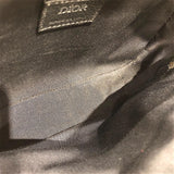 ディオールオム DIOR HOMME オブリーク柄　ショルダーバッグ ネイビー　シルバー金具 キャンバス メンズ ショルダーバッグ