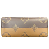 ルイ・ヴィトン LOUIS VUITTON オンザゴーMM M45321 ブラウン ジャイアント・リバース ユニセックス ハンドバッグ
