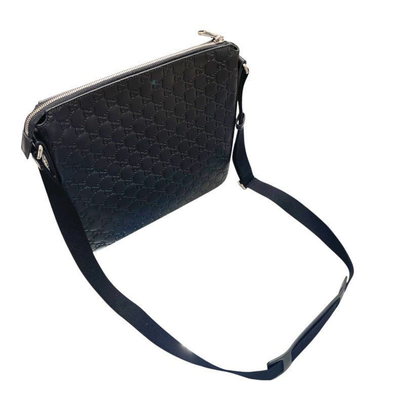 グッチ GUCCI グッチシマショルダーバッグ 406408 レザー メンズ ショルダーバッグ