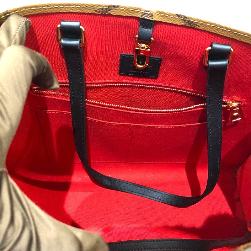 ルイ・ヴィトン LOUIS VUITTON オンザゴーMM M45321 モノグラム・リバース キャンバス レディース トートバッグ