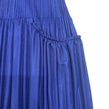 プリーツプリーズ PLEATS PLEASE プリーツノースリーブワンピース 4 ブルー ポリエステル レディース ワンピース