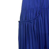 プリーツプリーズ PLEATS PLEASE プリーツノースリーブワンピース 4 ブルー ポリエステル レディース ワンピース