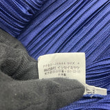 プリーツプリーズ PLEATS PLEASE プリーツノースリーブワンピース 4 ブルー ポリエステル レディース ワンピース