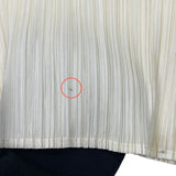 プリーツプリーズ PLEATS PLEASE プリーツロングスカート PP04-JG613 イエロー 2 ポリエステル レディース ロングスカート