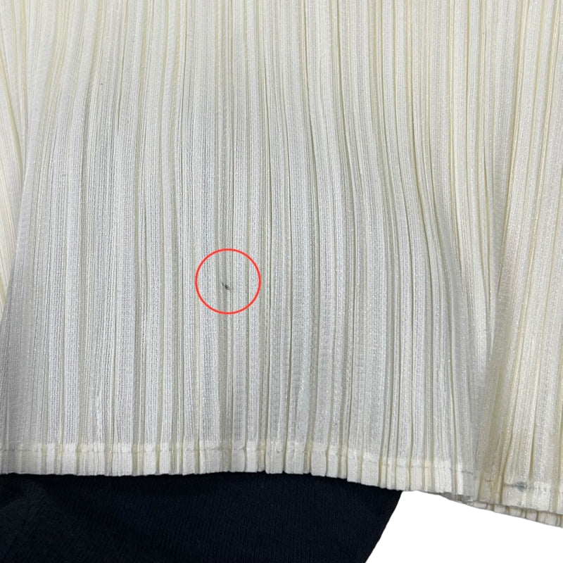 プリーツプリーズ PLEATS PLEASE プリーツロングスカート PP04-JG613 イエロー 2 ポリエステル レディース ロングスカート
