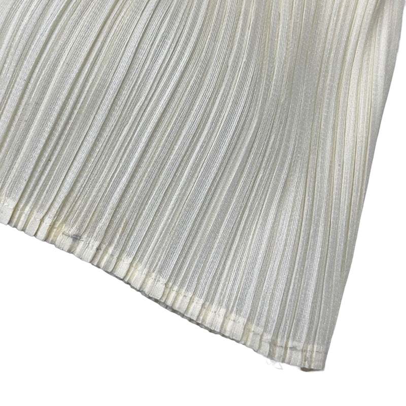 プリーツプリーズ PLEATS PLEASE プリーツロングスカート PP04-JG613 イエロー 2 ポリエステル レディース ロングスカート